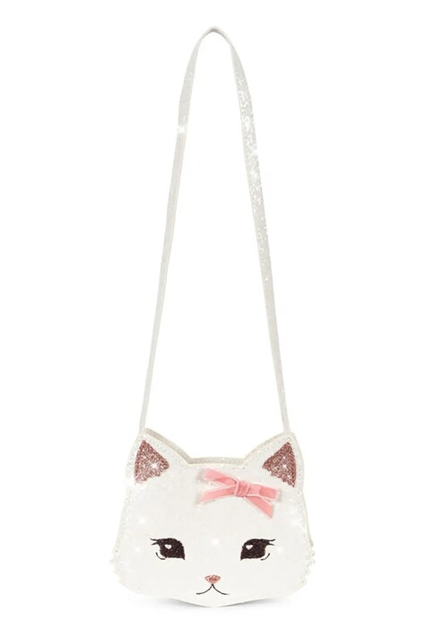 Дитяча сумочка Konges Sløjd TUT KITTY SHOULDER BAG колір білий KS103231
