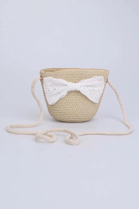 Kabelka Coccodrillo béžová barva, ACCESSORIES