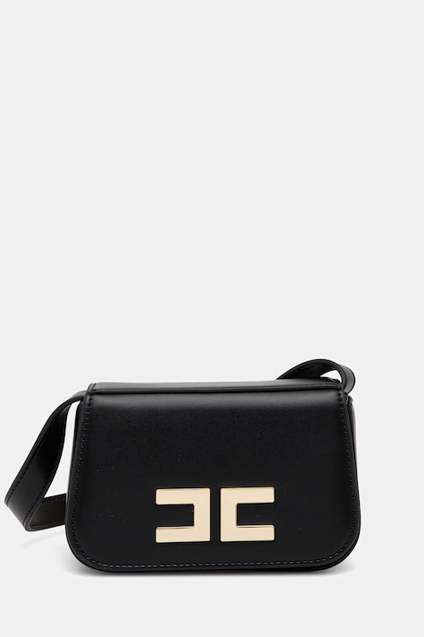 Elisabetta Franchi geantă culoarea negru, EFBO103.C.TV025