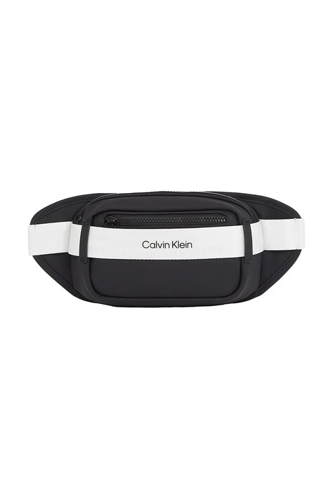 Παιδική τσάντα φάκελος Calvin Klein Jeans χρώμα: μαύρο, IU0IU00694