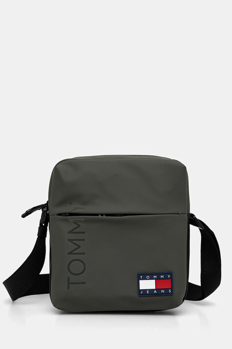 Чанта през рамо Tommy Jeans в зелено AM0AM12902