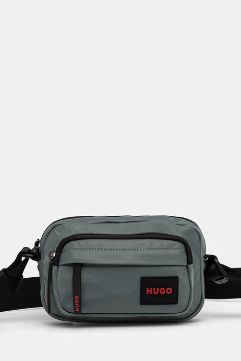 HUGO borseta culoarea verde, 50531117