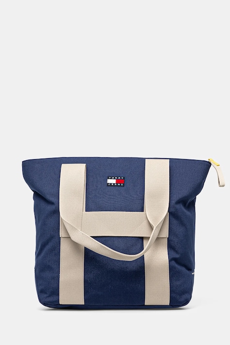 Tommy Jeans geanta culoarea albastru marin, AM0AM13278