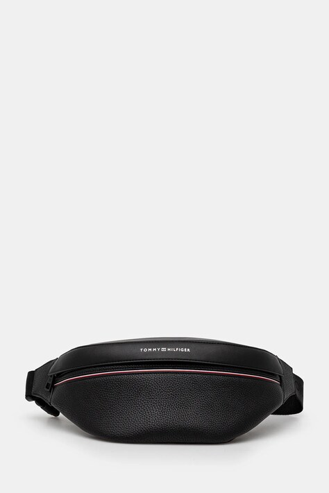 Tommy Hilfiger borseta culoarea negru, AM0AM13305
