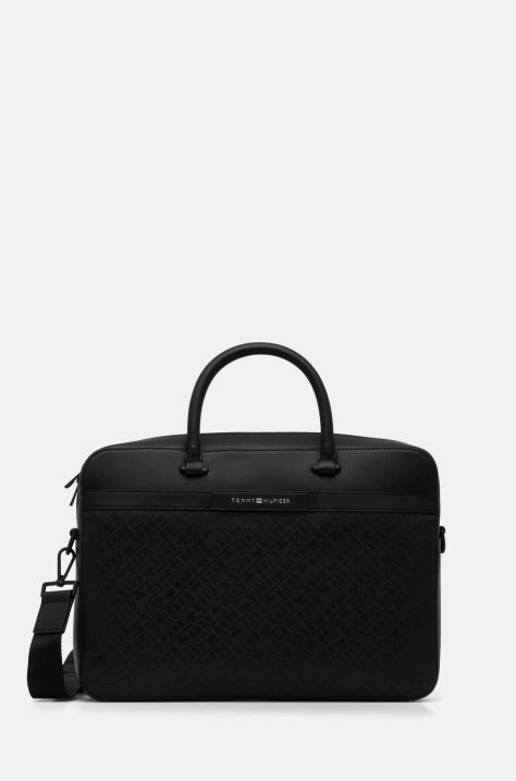 Tommy Hilfiger geanta culoarea negru, AM0AM13104