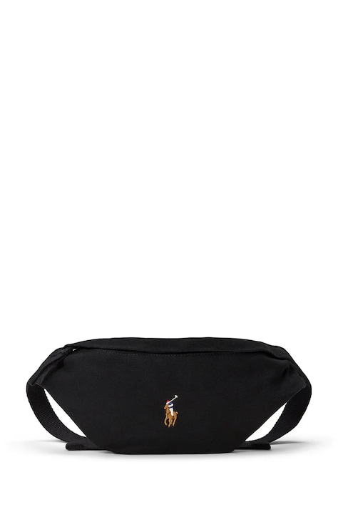 Ledvinka Polo Ralph Lauren černá barva, 405967605