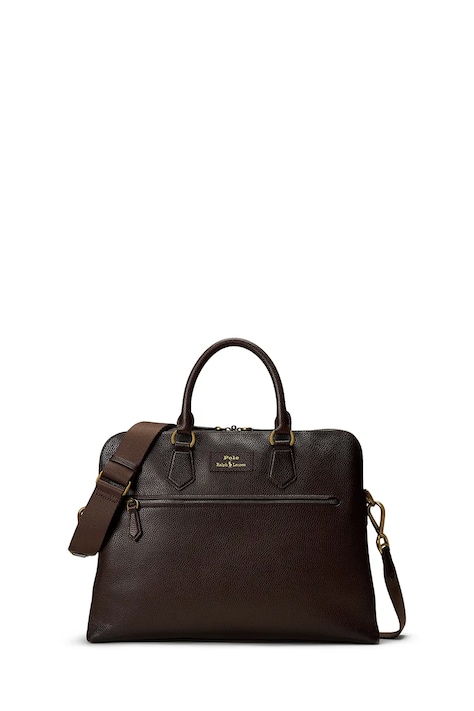 Polo Ralph Lauren Torba skórzana brązowa 405962458