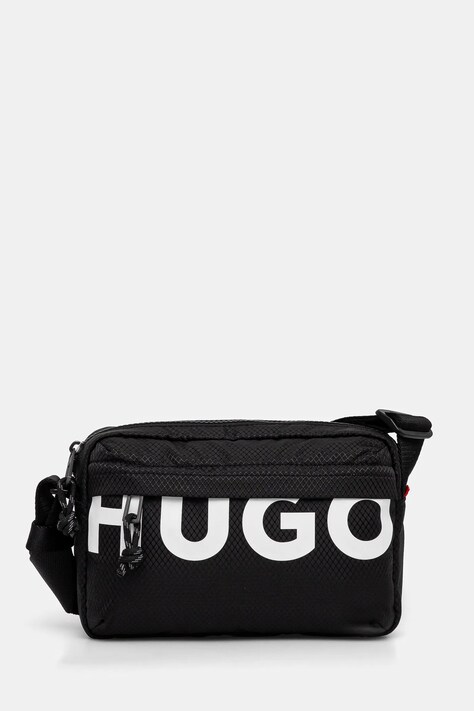 HUGO borsetă bărbați, culoarea negru, 50541909