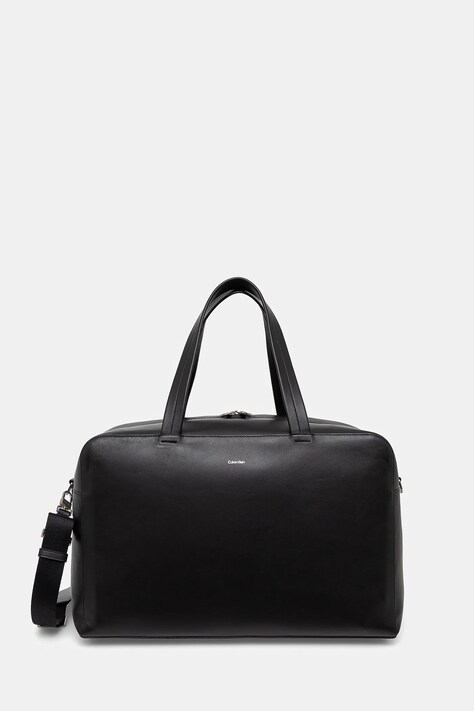 Кожаная сумка Calvin Klein цвет чёрный K50K512931