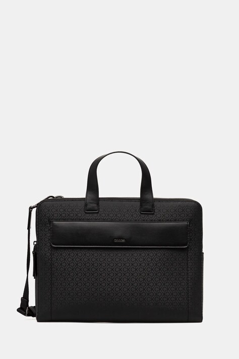 Τσάντα φορητού υπολογιστή Calvin Klein χρώμα: μαύρο, K50K512938