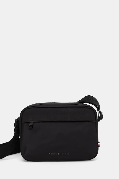 Чанта през рамо Tommy Hilfiger в черно AM0AM13187