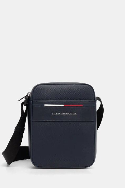 Tommy Hilfiger borsetă culoarea bleumarin, AM0AM13196