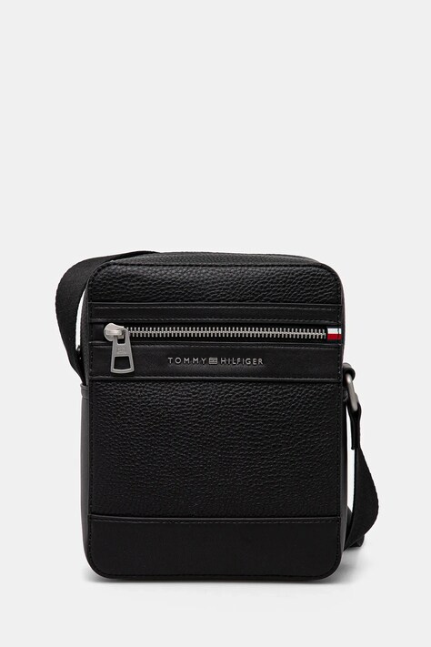 Tommy Hilfiger borseta culoarea negru, AM0AM13204