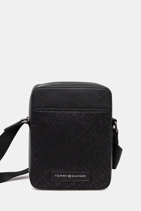 Tommy Hilfiger borseta culoarea negru, AM0AM13210