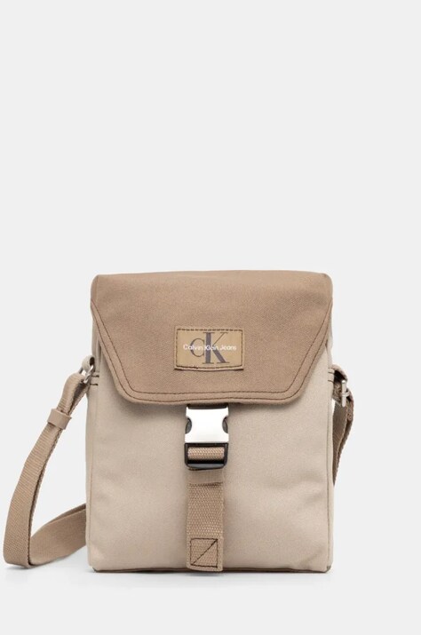 Сумка Calvin Klein Jeans колір бежевий LV04G3025G