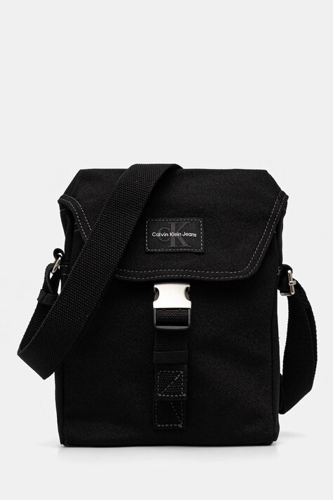 Calvin Klein Jeans borsetă culoarea negru, LV04G3025G