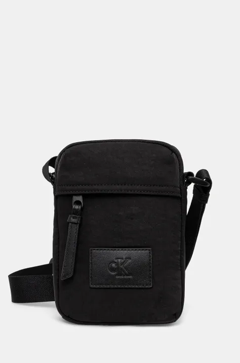 Calvin Klein Jeans saszetka męska kolor czarny LV04G3089G
