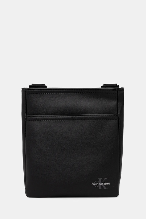 Ledvinka Calvin Klein Jeans pánská, černá barva, LV04G3107G