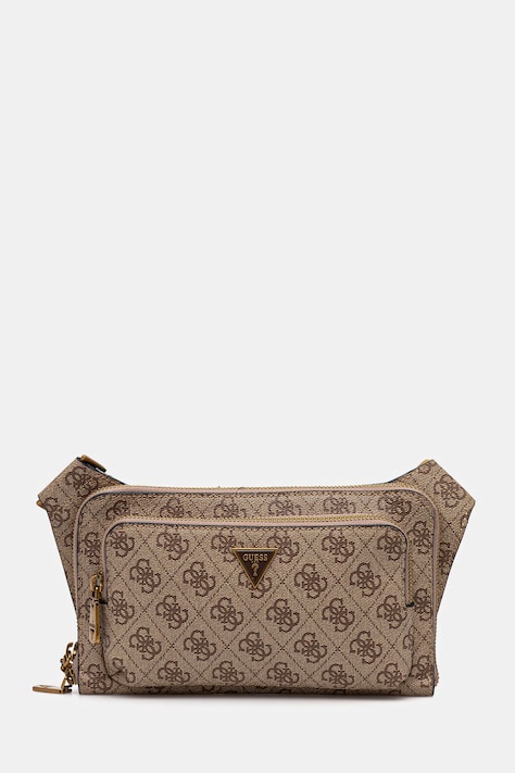 Guess borsetă MILANO culoarea verde, HMMILO P5214