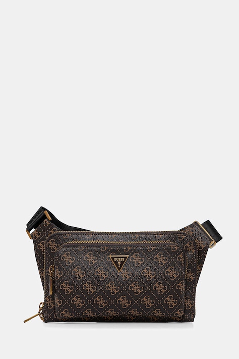 Guess borsetă MILANO culoarea maro, HMMILO P5214