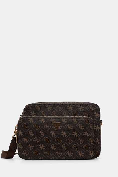 Guess saszetka MILANO kolor brązowy HMMILO P5222