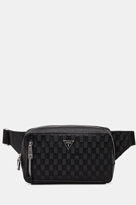 Guess borsetă TORINO culoarea negru, HMTODE P5221