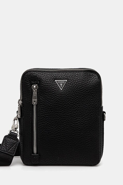 Guess borsetă TORINO culoarea negru, HMTOGR P5218
