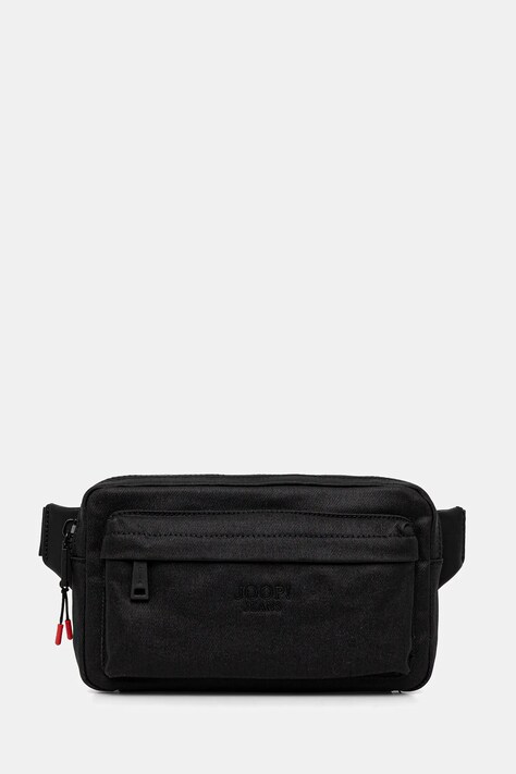 Τσάντα φάκελος Joop! Buccino Lino χρώμα: μαύρο, 4130001087