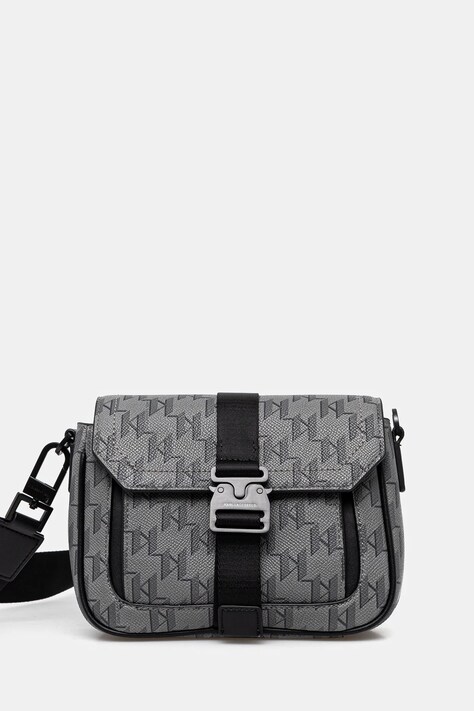 Karl Lagerfeld borsetă culoarea gri, A2M30163