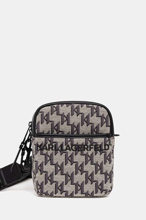 Karl Lagerfeld borseta barbati, culoarea negru, A2M30234