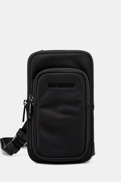 Сумка Karl Lagerfeld K/ESSENTIAL чоловіча колір чорний A2M32010