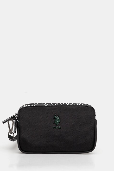 U.S. Polo Assn. borseta OLIVER culoarea negru, BIUOV6354MPJ