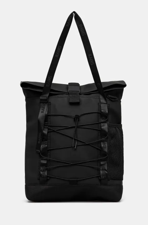 Torba Rains Trail Rolltop Tote Bag W3 boja: crna, 13390
