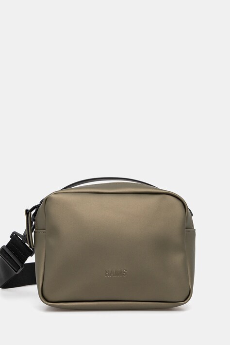 Сумка Rains Box Bag W3 цвет зелёный 14100