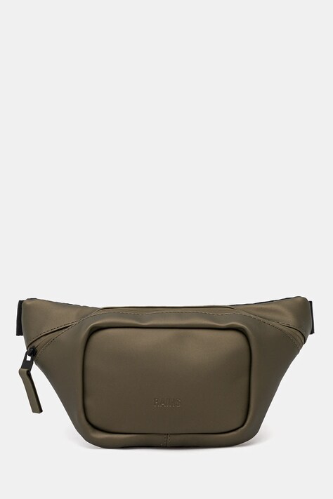 Чанта за кръст Rains Bum Bag Mini W3 в зелено 14730