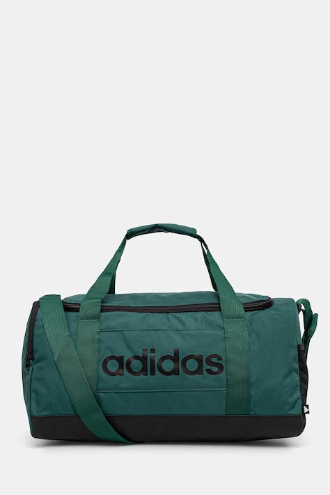 Taška adidas Linear Duffel zelená barva, IN6112
