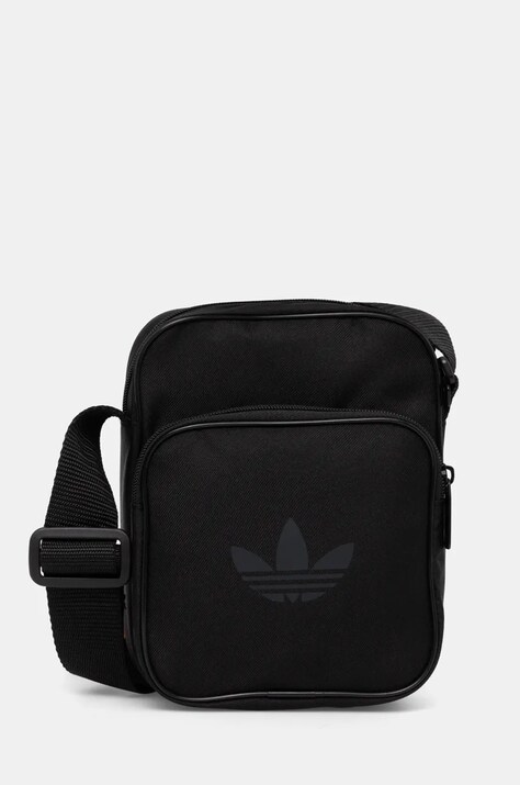 Torbica za okoli pasu adidas Originals Adicolor črna barva, JD5543
