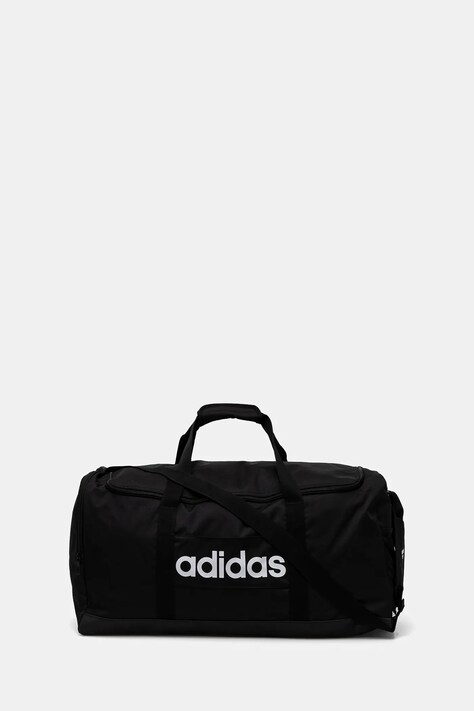 adidas geanta LINEAR DUFFEL L culoarea negru, JE8344