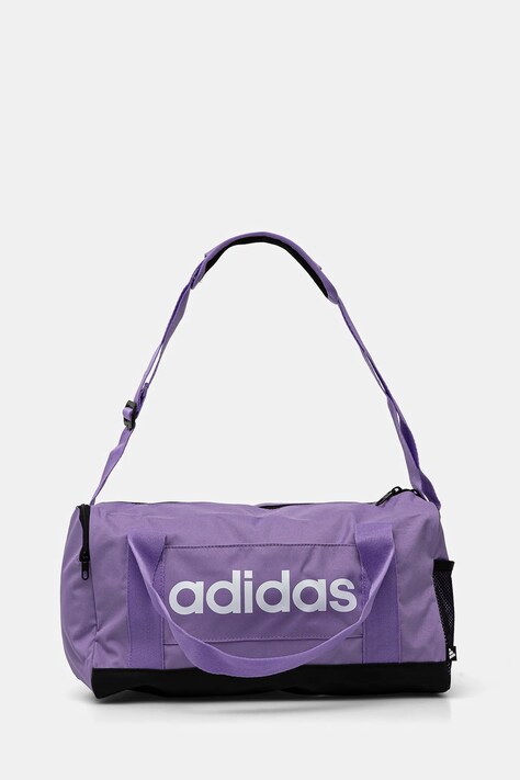 Taška adidas LINEAR DUFF XS fialová barva, JM4663