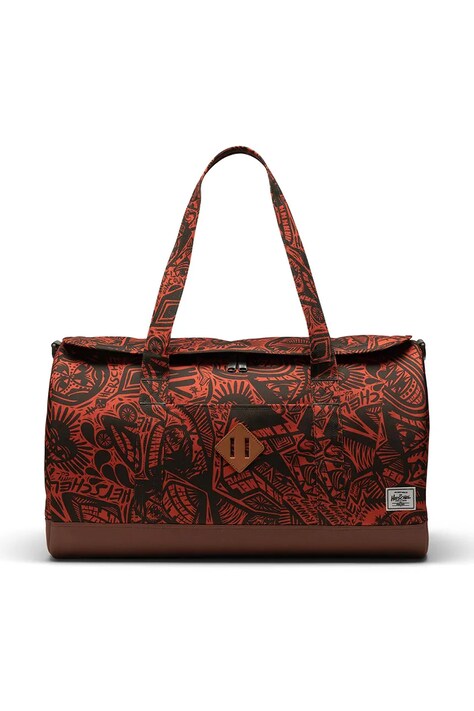 Herschel borsa Thomas Campbell colore verde 11584-06782-OS