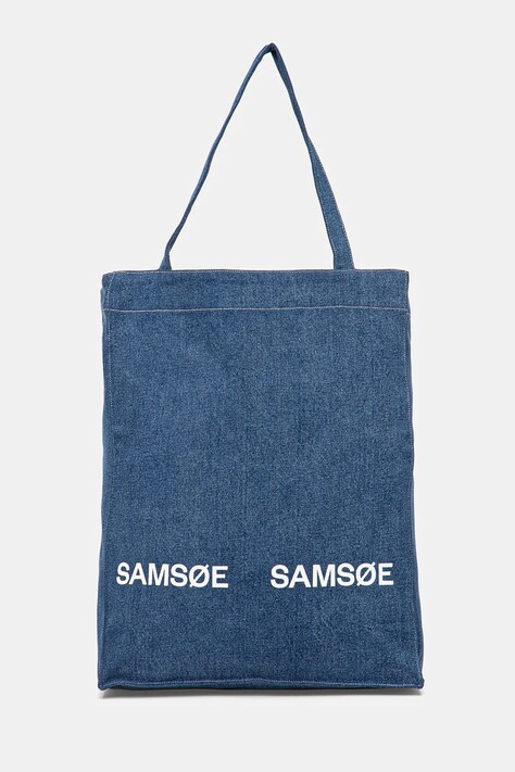 Samsoe Samsoe bag SALUCA blue color U25100002