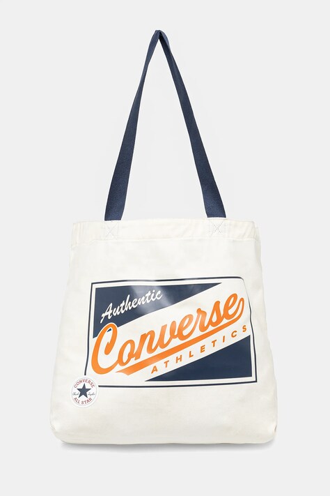 Converse geantă de bumbac culoarea bej, 10027609-A01