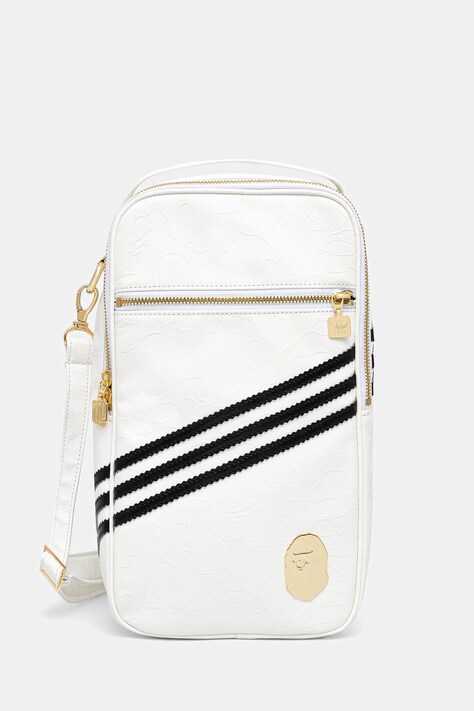 adidas Originals saszetka adidas Originals x BAPE SSTR PACK Bag kolor biały JN7123