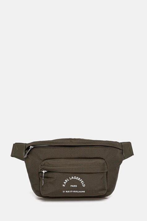 Karl Lagerfeld borseta culoarea verde, A2M30220