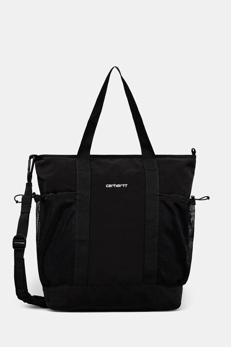 Carhartt WIP geantă Irwin Tote Bag culoarea negru, I034603