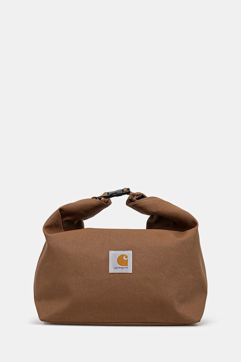 Carhartt WIP geantă frigorifică Canvas Roll-Up Insulated Bag culoarea maro, I034917