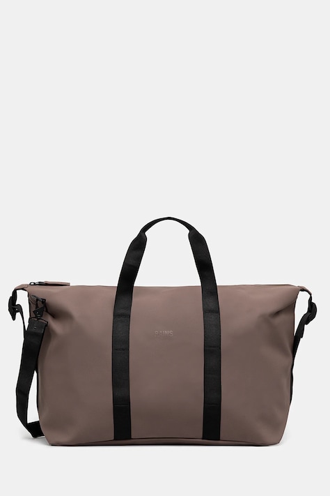 Rains geantă Hilo Weekend Bag W3 culoarea maro, 14200.110