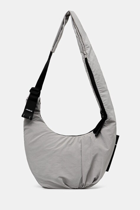 Taška Cote&Ciel Hyco S Smooth šedá barva, 29156.143