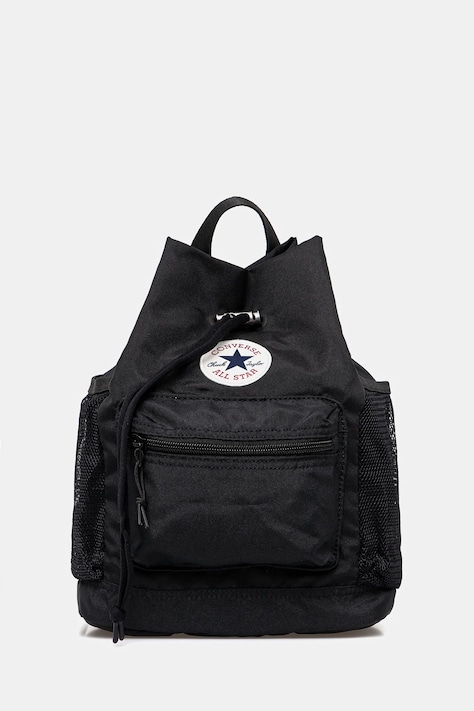 Batoh Converse černá barva, malý, s aplikací, 10027690-A01