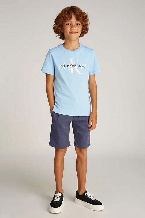 Calvin Klein Jeans tricou de bumbac pentru copii 0 cu imprimeu, IU0IU00676